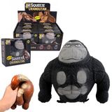 Antistresová hračka squishy gorila 12 cm