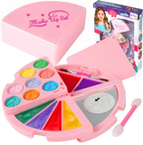 Make-up set v růžové kazetě