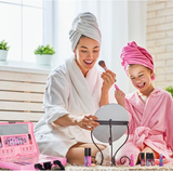 Souprava na dětskou kosmetiku a úpravu nehtů v kufříku