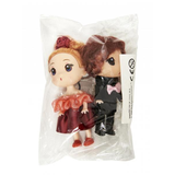 Panenky do domečku pro panenky: holka a chlapec 12 cm