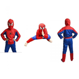 Kostým Spidermana:rozměr S: 95 - 110 cm