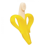 Silikonové kousátko banánový kartáček na masírování dásní