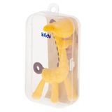 Silikonové kousátko žlutá žirafa na masírování dásní
