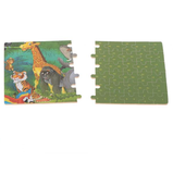 Dřevěné pohádkové puzzle - slon 60 ks