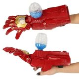 Vystřelovací rukavice Iron Man na vodní kuličky