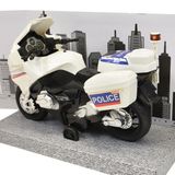 Policejní motorka se světlem a zvukem 24 cm