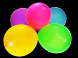 Barevné balóny s LED osvětlením