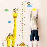 Nálepky na stěnu - metr žirafa