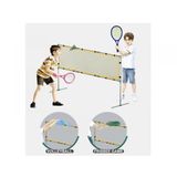 Sportovní set 3v1: volejbalová síť, badmintonová síť a létající disk