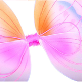 Kostým motýlí víla s křídly růžovo-žlutý