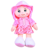 Handrová panenka Zuzia v kloboučku 28 cm