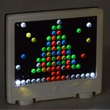 LED mozaiková deska s barevnými hříbky