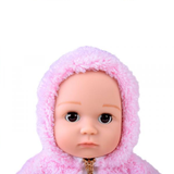 Pryžová panenka miminko s měkkým bříškem 43 cm