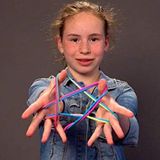 Arkádová hra na pletení neonové šňůry