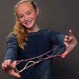 Arkádová hra na pletení neonové šňůry