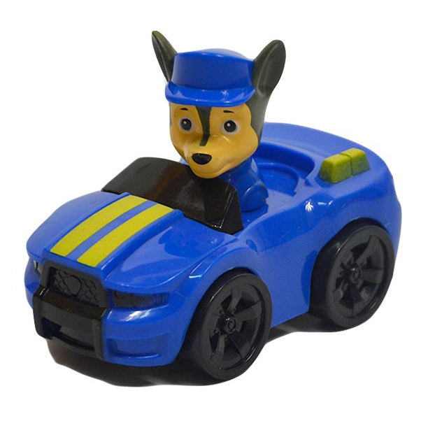 Auto s figurkou - modrá
