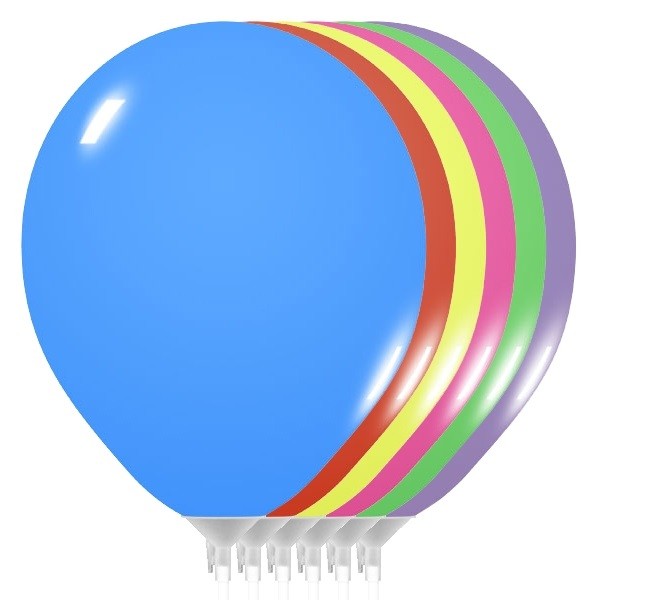 Levně Balóny pastelové 26 cm - 10 ks