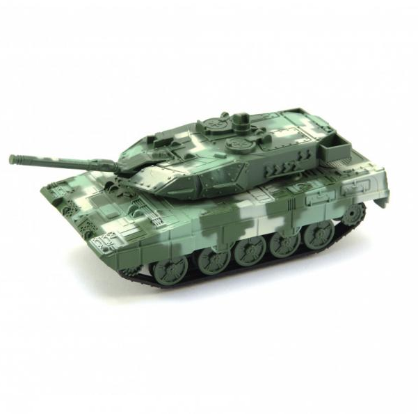 Levně Bojový tank na zpětný tah 16 cm - zelená