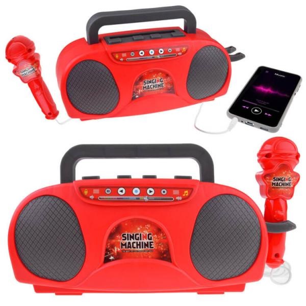 Levně Dětské rádio s reproduktorem a mikrofonem