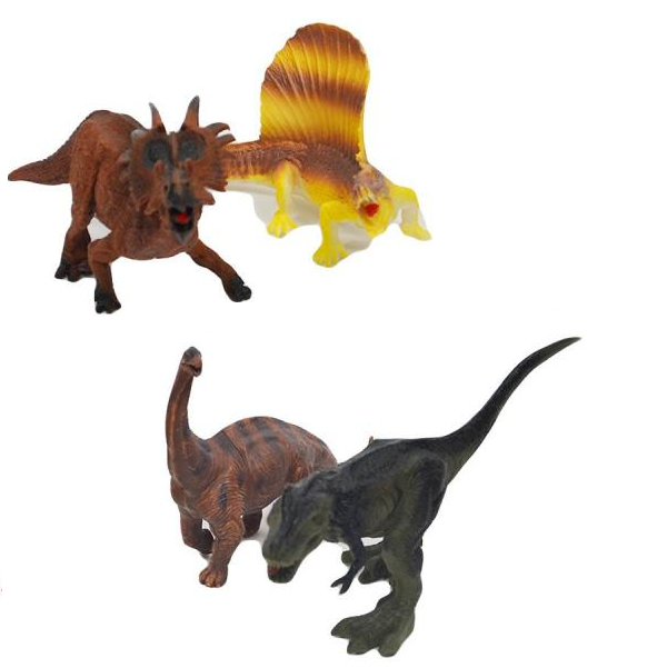 Levně Dinosauři sada 4 ks