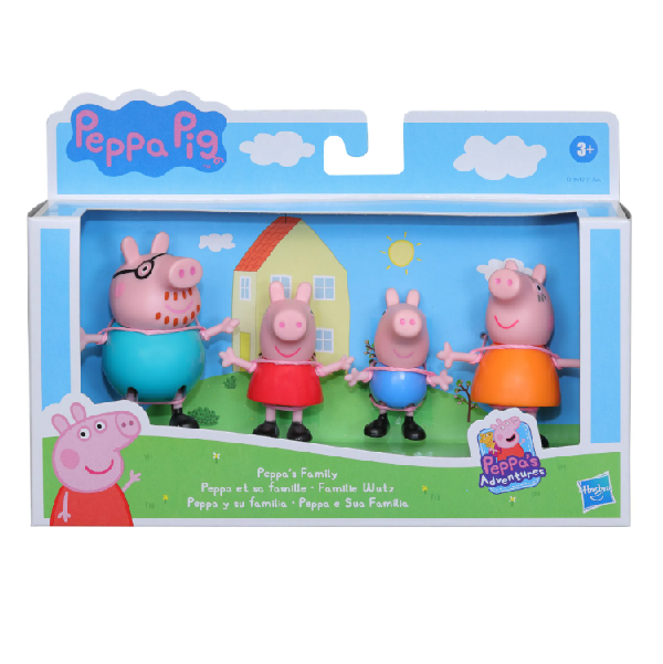 Levně Hasbro prasátko Peppa Pig s rodinou