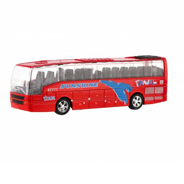Levně Kovovy turistický autobus CityBus - bílá