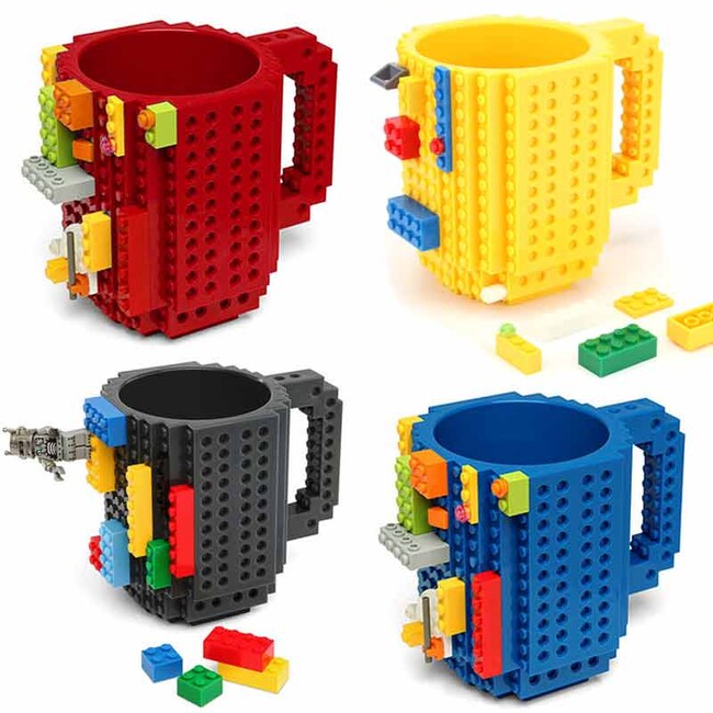 Levně Lego hrnek - černá