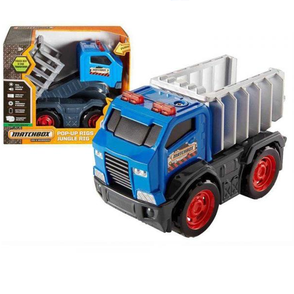 Levně Matchbox rozkládací nákladní auto - modrá