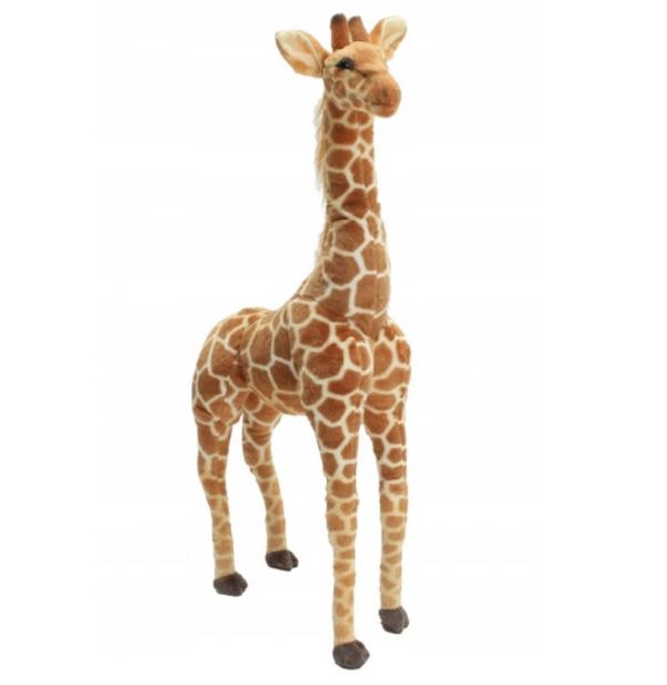 Levně Plyšová stojící žirafa 46 cm