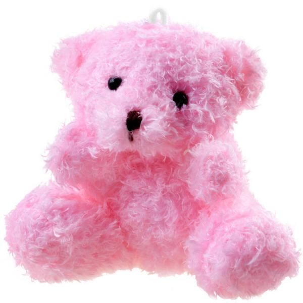 Levně Plyšový medvídek 10 cm růžový
