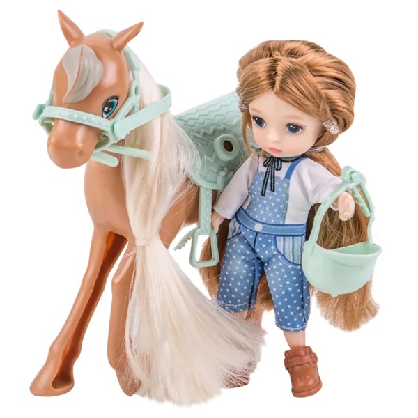 Roztomilá panenka Sally s koníkem