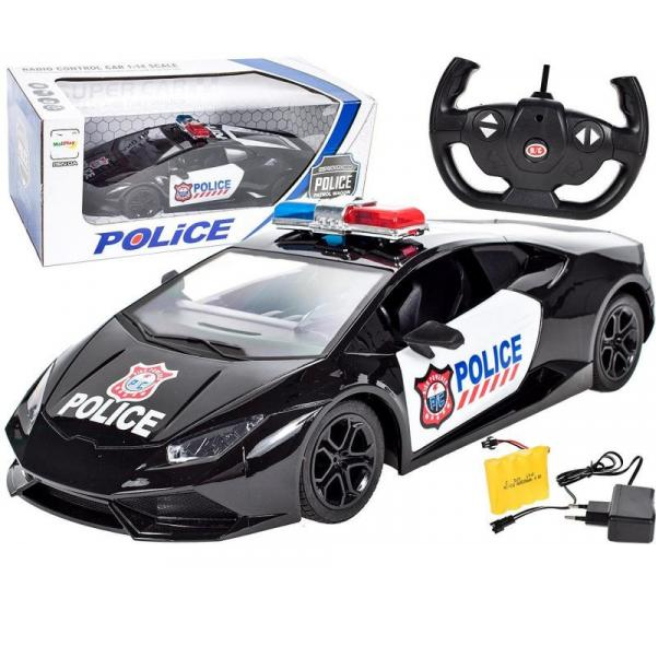 Sportovní policejní auto na dálkové ovládání