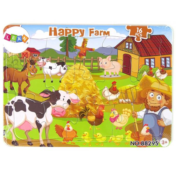 Levně Vzdělávací puzzle Farma